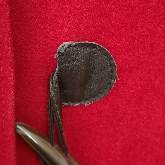 Red Duffle Coat - Picture 3 of 6